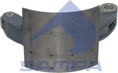 Тормозные колодки Sampa (Стольное литье) для Scania R 2004-2015. Артикул 041.017