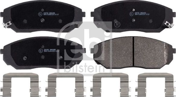 Тормозные колодки Febi Bilstein. Артикул 16471