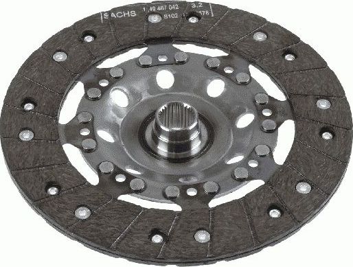 Диск сцепления SACHS для Volkswagen Bora 1998-2005. Артикул 1864 000 084