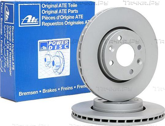 Тормозной диск ATE передний для Renault Dokker 2013-2026. Артикул 24.0122-0270.1