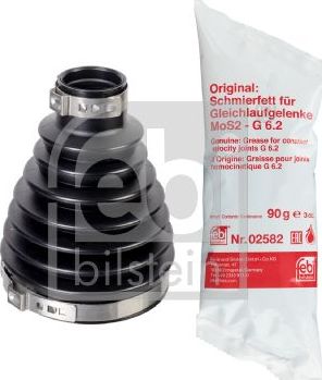 Пыльник ШРУСа наружный Febi Bilstein (термопласт) передний для Renault Clio IV 2012-2019. Артикул 176028