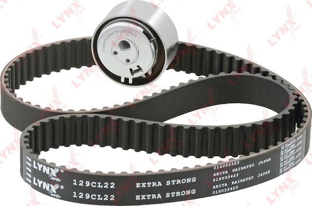 Ремень ГРМ с роликами (комплект) LYNXauto для Fiat Panda II 2003-2013. Артикул PK-1245