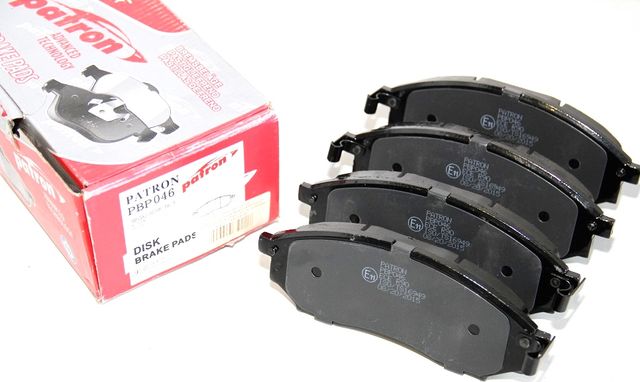 Тормозные колодки Patron передние для Infiniti QX50 I 2013-2017. Артикул PBP046