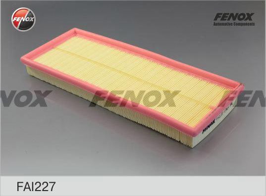 Воздушный фильтр Fenox передний для Ford Escort V 1990-1994. Артикул FAI227