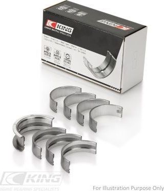 Вкладыши коренные King. Артикул MB4023SI 020