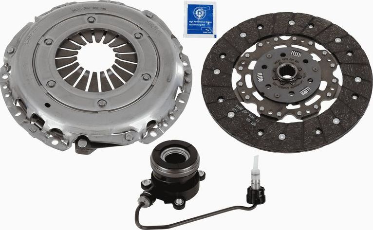 Сцепление (комплект) SACHS XTend Kit plus CSC для Opel Astra K 2015-2026. Артикул 3000 990 573