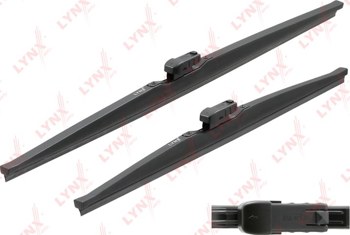 Щетка стеклоочистителя зимняя, комплект 650/500мм (Lynxauto). Артикул LW6550P