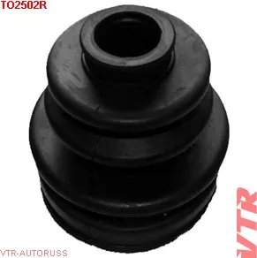 Чехол ШРУС переднего привода, внутренний и наружны (VTR). Артикул TO2502R