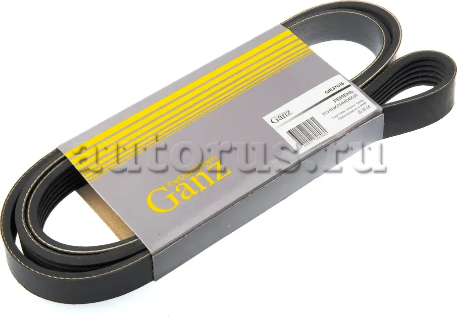 Ремень поликлиновый 6PK1555 (Ganz). Артикул GIE37016