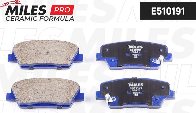 Тормозные колодки Miles (Керамика). Артикул E510191