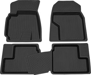 Коврики Rezkon резиновые для салона Chery Tiggo Т11 2005-2013. Артикул 1011020200