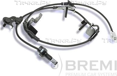 Датчик ABS Bremi задний правый для Toyota RAV4 IV (CA40) 2012-2019. Артикул 51167