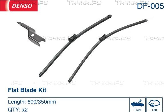 Щетки стеклоочистителя (дворники) Denso. Артикул DF-005