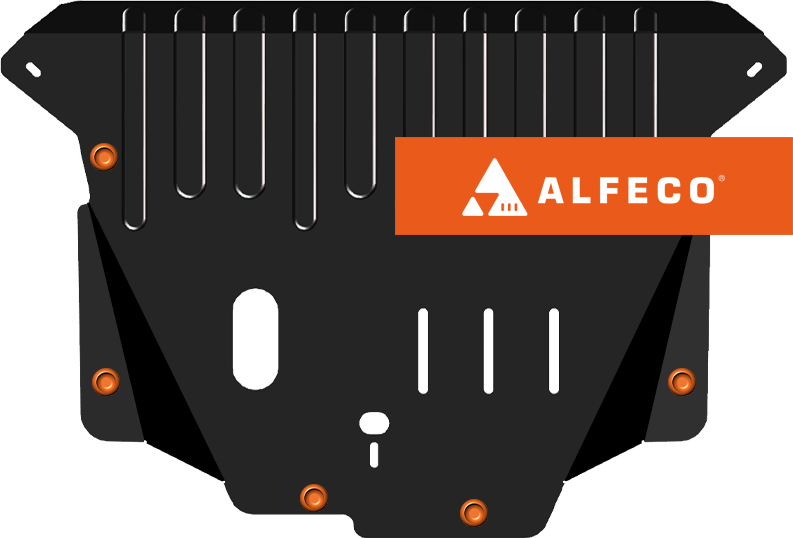 Защита Alfeco для картера и КПП Honda FR-V 2004-2009. Артикул ALF.09.22