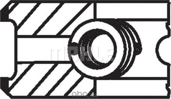 Поршневые кольца Mahle. Артикул 081 69 N0