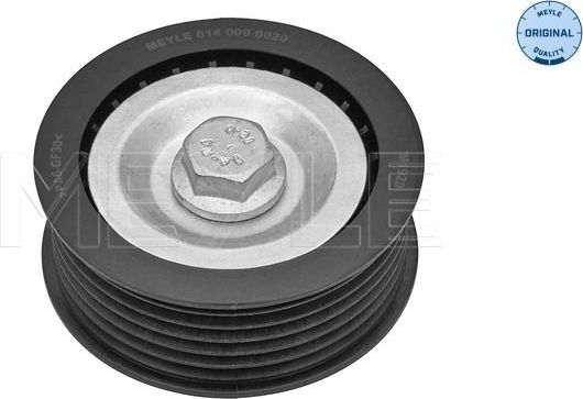 Направляющий (ведущий) ролик приводного поликлинового ремня Meyle Original для Saab 9-5 I 2006-2009. Артикул 614 009 0020