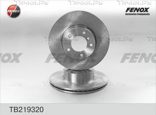 Тормозной диск Fenox передний для BMW X1 I (E84) 2009-2015. Артикул TB219320