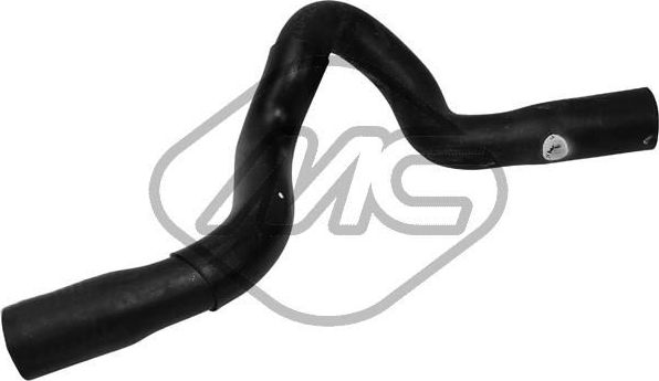 Патрубок радиатора (системы охлаждения) Metalcaucho. Артикул 98116