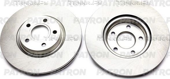 Тормозной диск Patron передний для Volvo V50 I 2004-2012. Артикул PBD4424