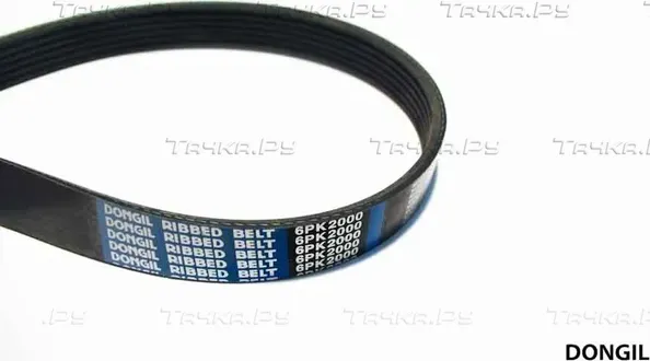Ремень поликлиновой 6PK 2000 DR5000 EPDM EX (Dongil). Артикул 6pk2000