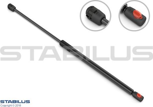 Амортизатор (упор) капота Stabilus Lift-O-Mat®. Артикул 428076