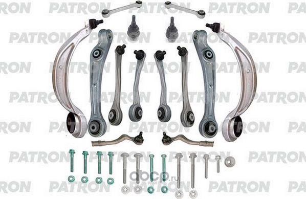 Комплект рычагов подвески AUDI A4 (B8) 07.11-15.12 A5 (8T3) 07.06-17.01 A7 (4GA. (Patron). Артикул PS5912