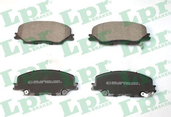 Тормозные колодки LPR. Артикул 05P2417