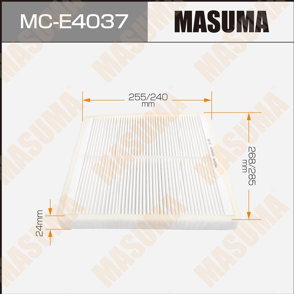 Фильтр салона (Masuma). Артикул MC-E4037