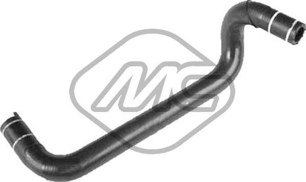 Патрубок радиатора (системы охлаждения) Metalcaucho для Peugeot 405 1987-1992. Артикул 08313