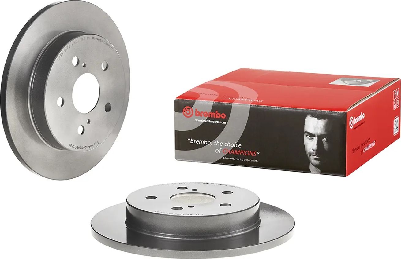 Тормозной диск Brembo PRIME LINE - UV Coated. Артикул 08.D418.11