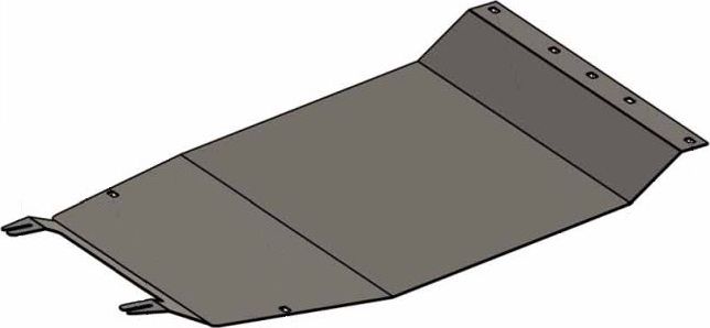 Защита алюминиевая Alfeco для картера и КПП Dongfeng 580 2017-2026. Артикул ALF.58.07al