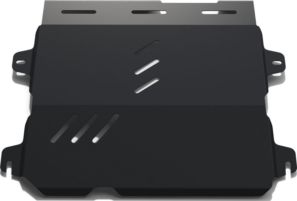 Защита АвтоБРОНЯ для картера и КПП Cadillac SRX II 2009-2016. Артикул 111.00805.1