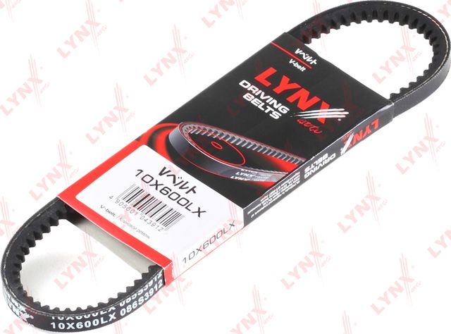 Приводной ремень клиновой LYNXauto. Артикул 10X600LX