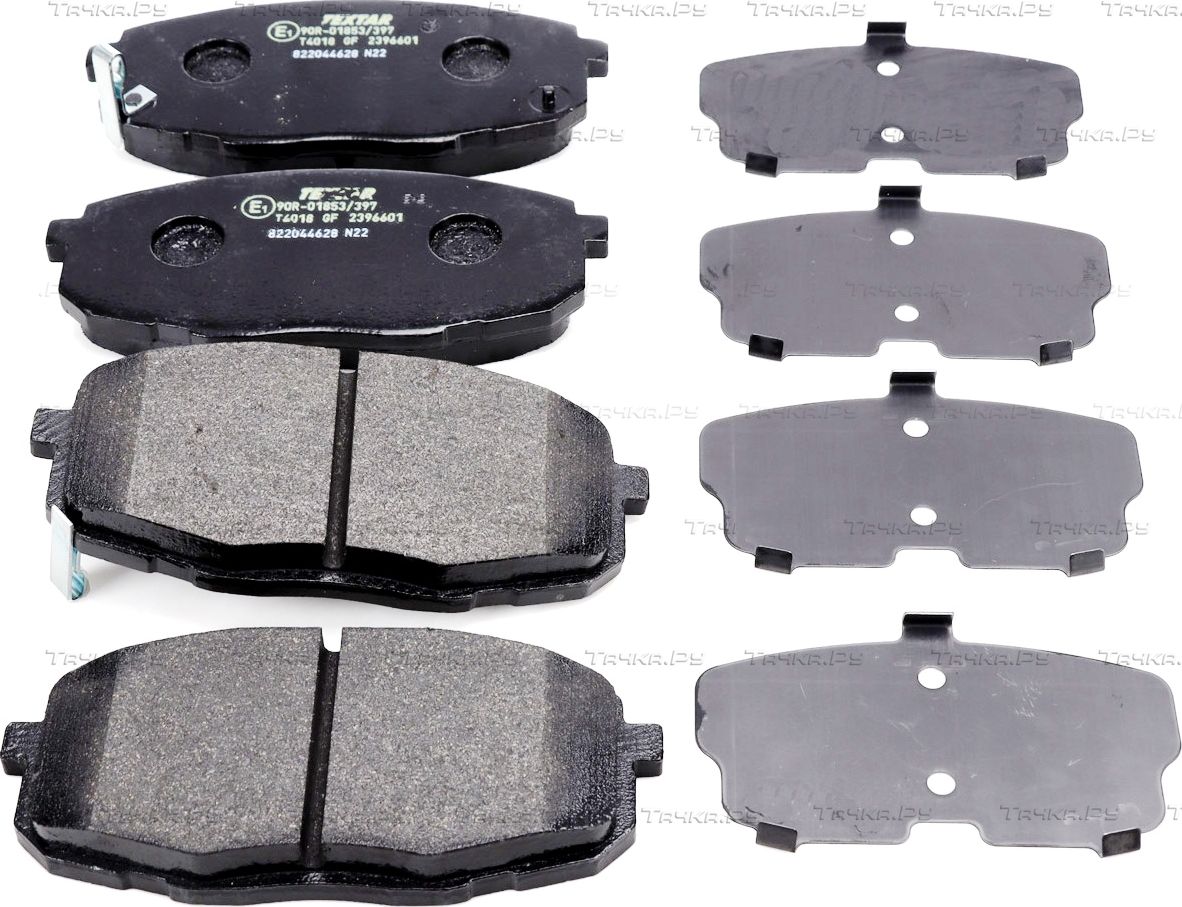 Тормозные колодки Textar передние для Hyundai i30 I 2007-2012. Артикул 2396601