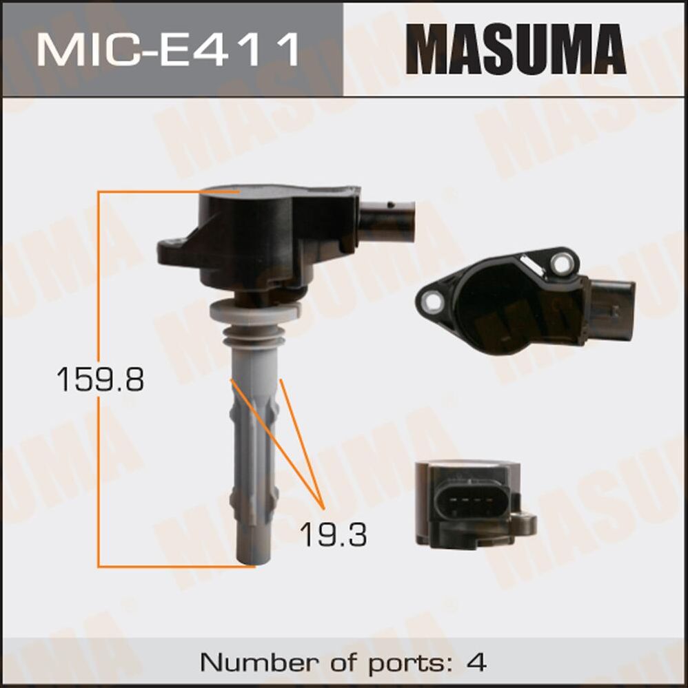 Катушка зажигания Masuma. Артикул MIC-E411