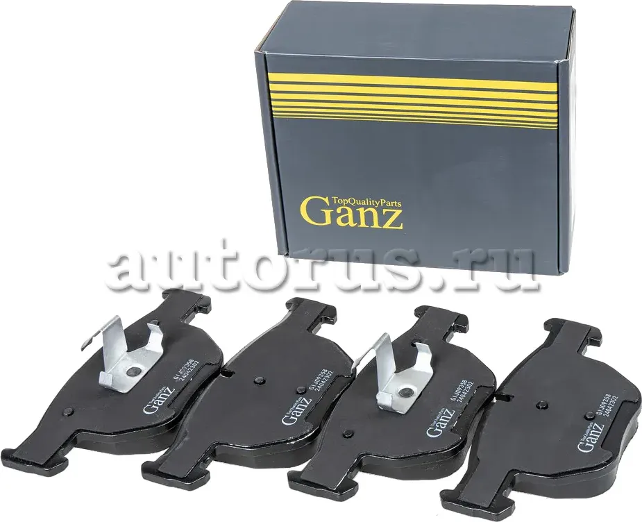 Колодки передние LAND ROVER Range Rover III GANZ GIJ09358 Ganz. Артикул GIJ09358