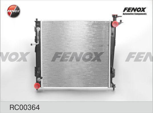 Радиатор охлаждения двигателя Fenox. Артикул RC00364