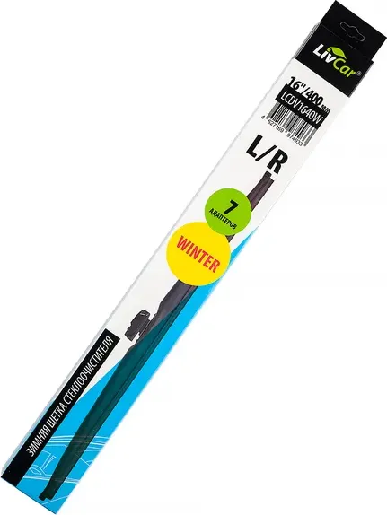 Щетка стеклоочистителя LIVCAR WIPER WINTER LCDV1640W зимняя 16/400 мм Livcar. Артикул lcdv1640w