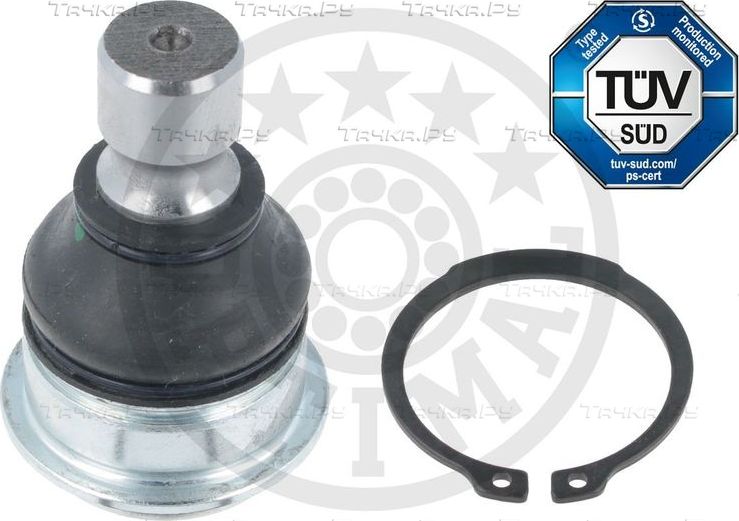 Шаровая опора Optimal TÜV certified передняя правая/левая нижняя для Nissan Qashqai II 2013-2026. Артикул G3-1034
