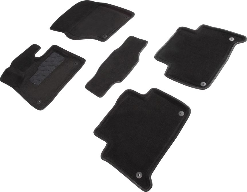 Коврики Seintex 3D ворсовые для салона Audi Q7 I 2005-2014. Артикул 86292