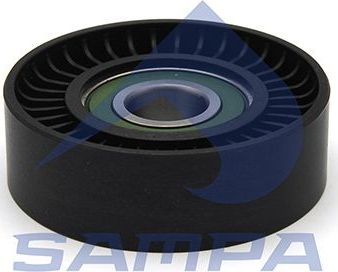 Натяжной ролик (натяжитель) приводного поликлинового ремня Sampa. Артикул 206.421