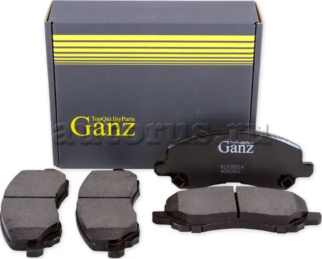 Колодки торм.пер. (Ganz). Артикул GIJ09014