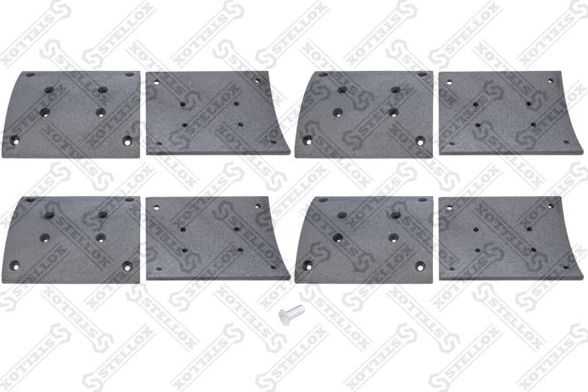 Тормозные накладки Stellox. Артикул 85-01014-SX