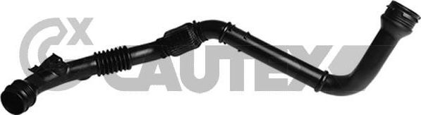 Патрубок интеркулера Cautex для Renault Kangoo II 2010-2026. Артикул 753077