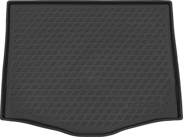 Коврик пластиковый Rezkon Ромб для багажника Ford Focus III хэтчбек 2011-2015. Артикул 5316010210