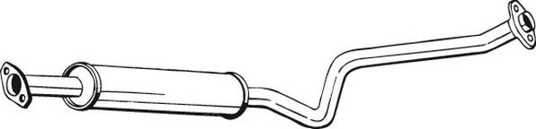 Глушитель (средняя часть) Bosal (Бельгия). Артикул 284-099