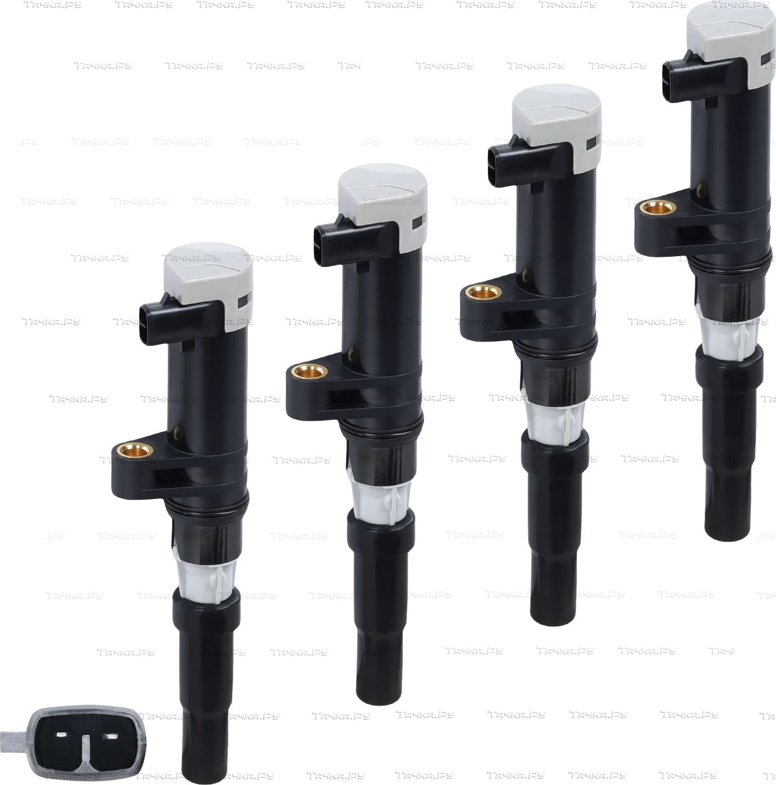 Катушки зажигания Лада LARGUS (12-)/RENAULT LOGAN (04-) 1.4I/1.6I 16V (к-т 4 шт.) (Startvolt). Артикул SC 0924