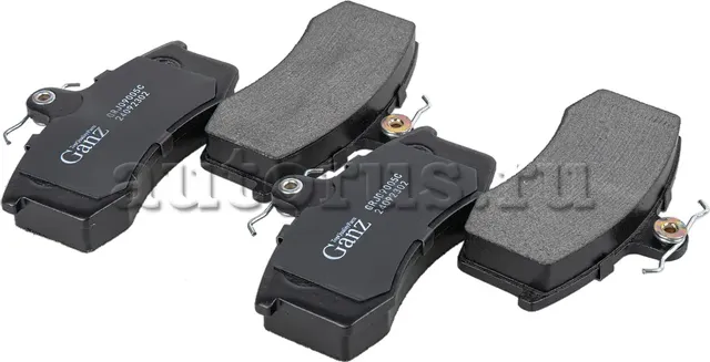 Колодки передние PRO-Line Ceramic ВАЗ 2110, 1118, 2170, 2190 (с датчиками) LADA (Ganz). Артикул GRJ09005C