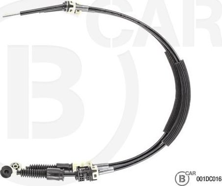Трос переключения передач КПП B CAR для Dacia Duster I 2010-2018. Артикул 001DC016