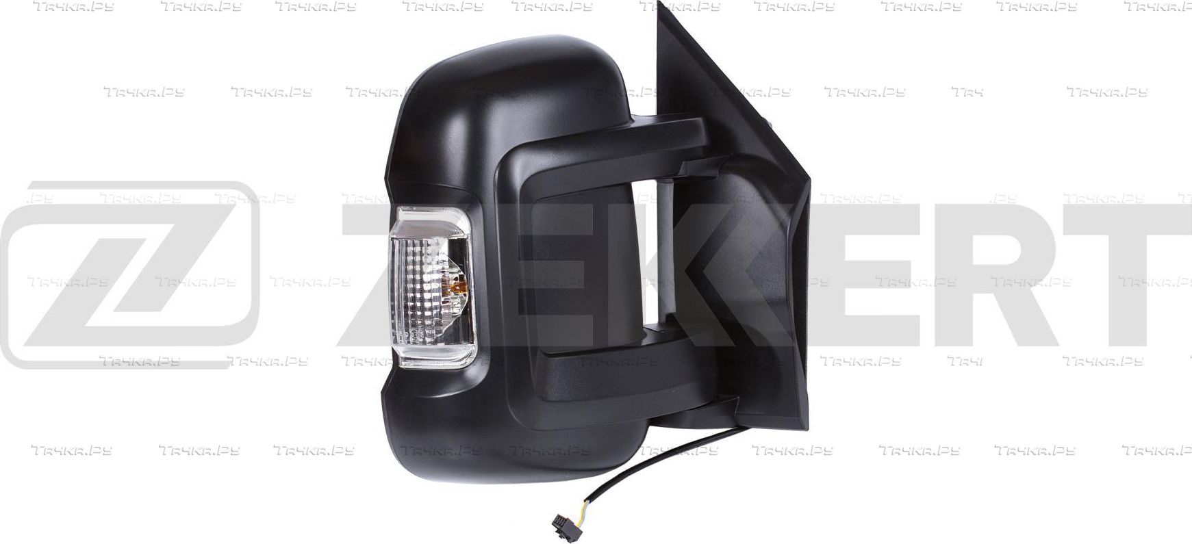Зеркало боковое (в сборе) Zekkert правое для Citroen Jumper II 2006-2026. Артикул SP-4031